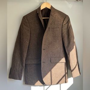 Men’s Brown Tweed Blazer 36S